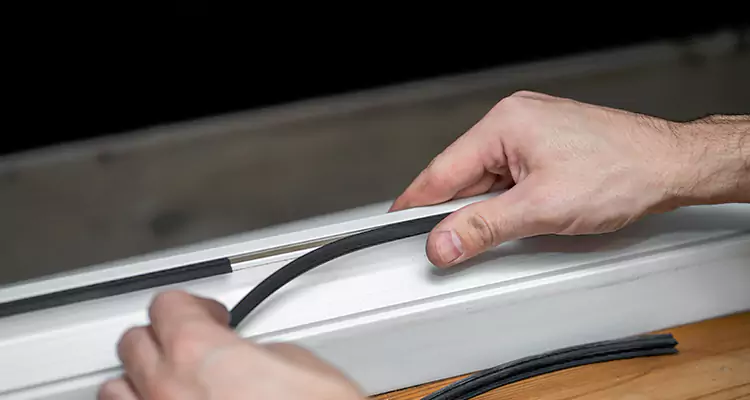 Garage Door Bottom Seal Repair in Richmond West, FL