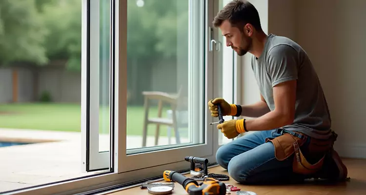 Sliding Glass Door Panel Repair in Richmond West, FL