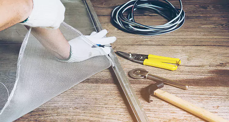 Our Pool Enclosure Mesh Repair Services in Richmond West, FL