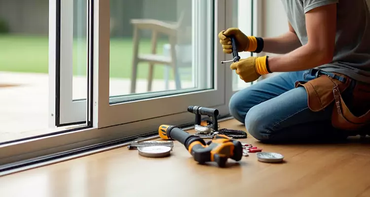 Sliding Door Wheel Repair in Richmond West, FL