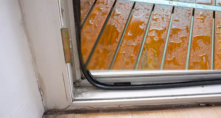 Water Leaking Wooden Patio Doors Repair in Richmond West, FL