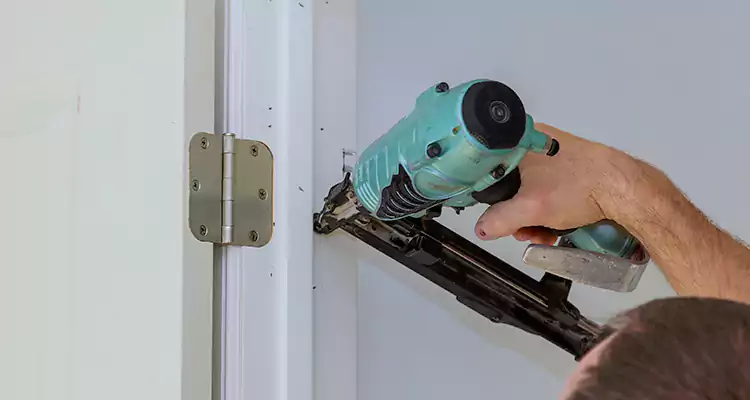 Bathroom Stall Door Hinge Repair in Richmond West, FL