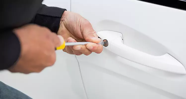 Door Knob Repair Plate in Richmond West, FL