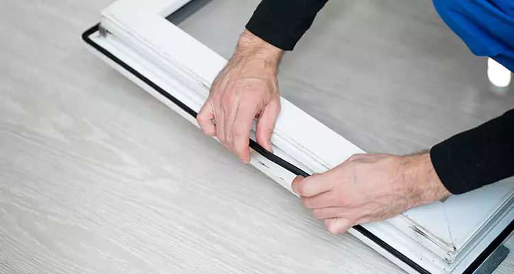 Garage Door Trim Seal Repair in Richmond West, FL