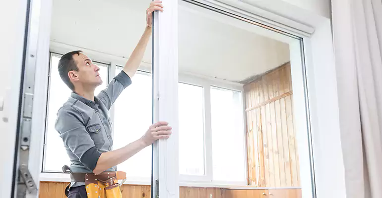 Aluminum Storefront Door Repair in Richmond West, FL