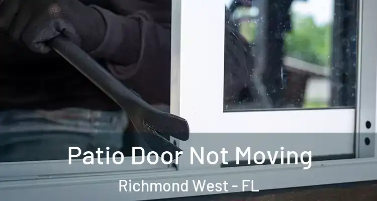  Patio Door Not Moving Richmond West - FL